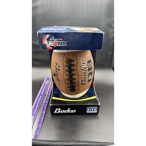 Baden QB Quarterback Junior Size Composite Leather Football F60V-3001A NEW 203